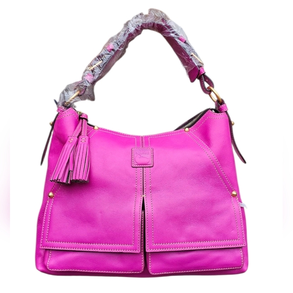 Dooney and Bourke Pink Florentine leather.bag - Picture 1 of 7